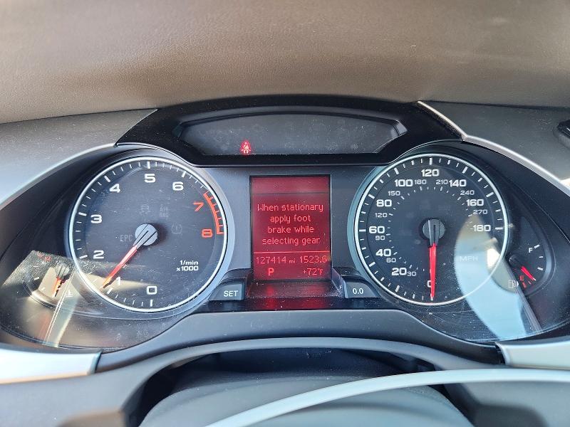 2011 Audi A4 VIN WAUFFAFL5BN005584 COPART salvage auction — FRONT END, Il - Salvage Certificate, sold $800 on 2026-07-14 (photo 9)