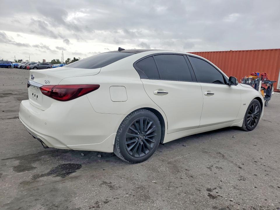 2018 Infiniti VIN JN1EV7AP6JM357403 COPART salvage auction — REAR END, Fl - Cert Of Title Slvg Rebuildable, sold $3,650 on 2026-07-02 (photo 3)