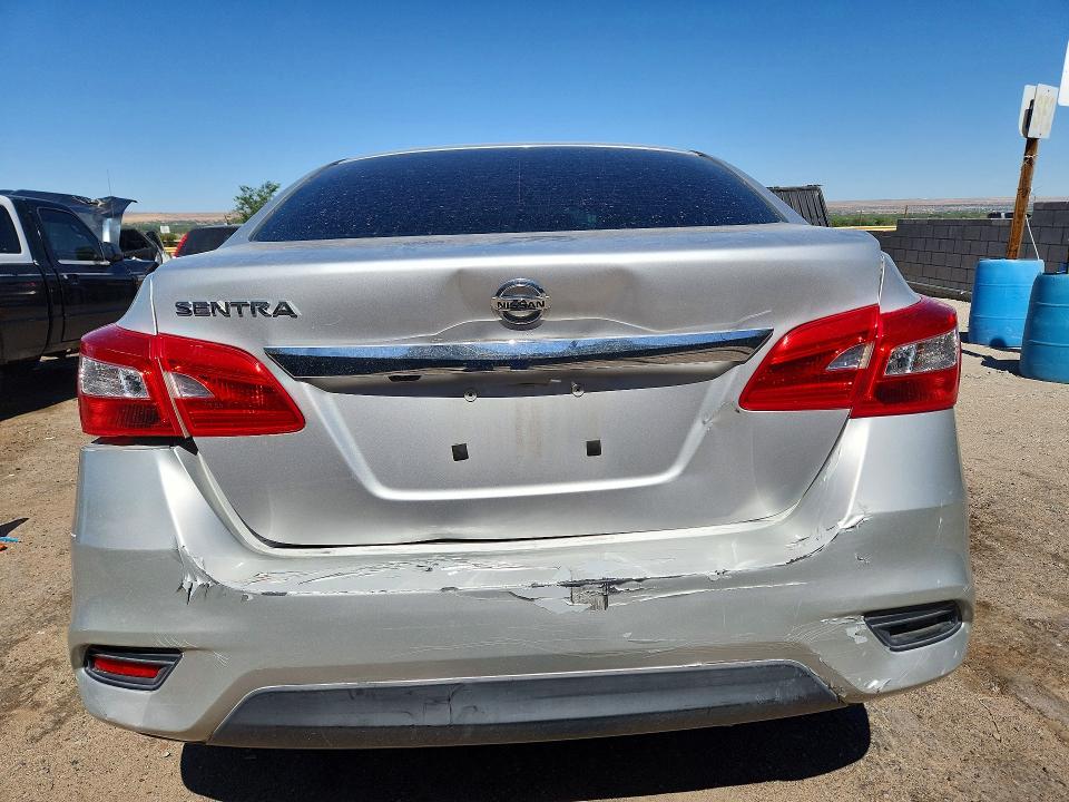 2018 Nissan Sentra VIN 3N1AB7AP5JY333405 COPART salvage auction — FRONT END, Nm - Cert Of Title-Salvage, sold $1,450 on 2026-07-09 (photo 6)