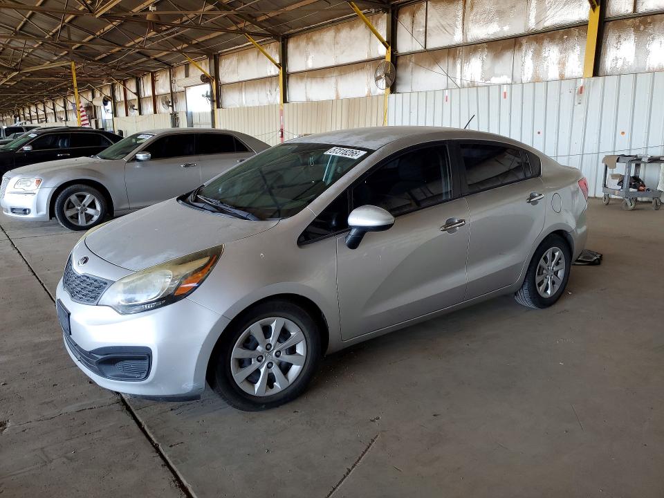 2015 Kia Rio VIN KNADM4A37F6515733 — COPART salvage auction photo