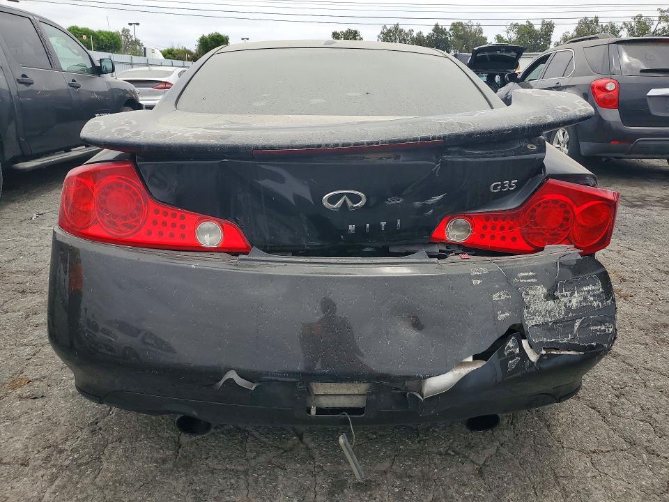 2005 Infiniti G35 VIN JNKCV54E05M421541 COPART salvage auction — REAR END, CA - SALVAGE CERTIFICATE, sold $350 on 2026-07-13 (photo 6)