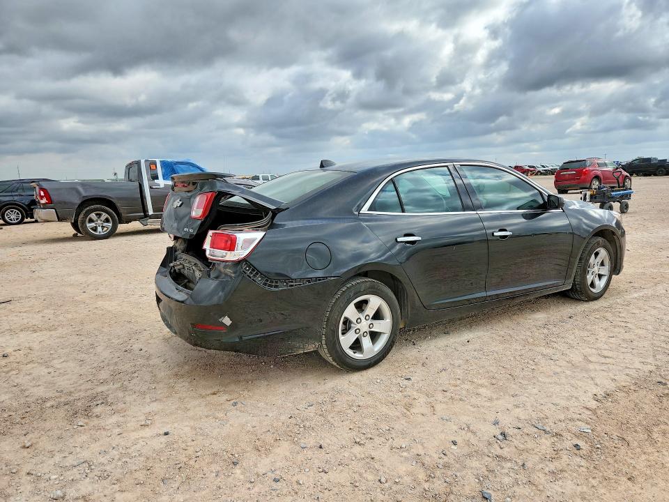 2013 Chevrolet Malibu VIN 1G11B5SA2DF255634 COPART salvage auction — REAR END, Nm - Cert Of Title-Salvage, sold $525 on 2026-07-03 (photo 3)