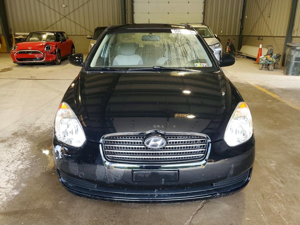 2011 Hyundai Accent VIN KMHCN4AC5BU620333 COPART salvage auction — FRONT END, Pa - Non Public Clean Title, sold $475 on 2026-07-14 (photo 5)