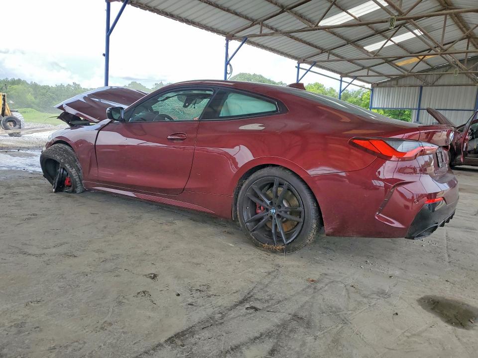2022 BMW M4 VIN WBA83AP02NCH72317 COPART salvage auction — FRONT END, Ga - Cert Of Title-Salvage, sold $300 on 2026-07-30 (photo 2)