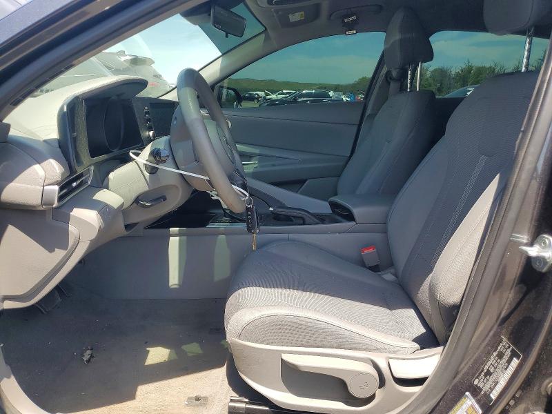 2021 Hyundai Elantra VIN 5NPLL4AG9MH047608 COPART salvage auction — FRONT END, Id - Salvage Certificate Of Title, sold $3,000 on 2026-07-20 (photo 7)
