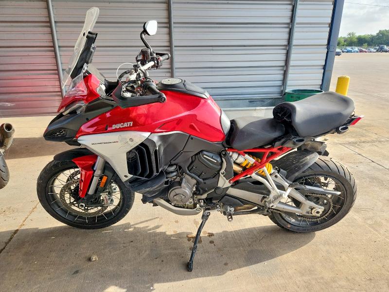 2022 Ducati Multistrada VIN ZDMAALVW6NB012976 COPART salvage auction — FRONT END, Tx - Salvage Vehicle Title, sold $1,600 on 2026-07-30 (photo 3)