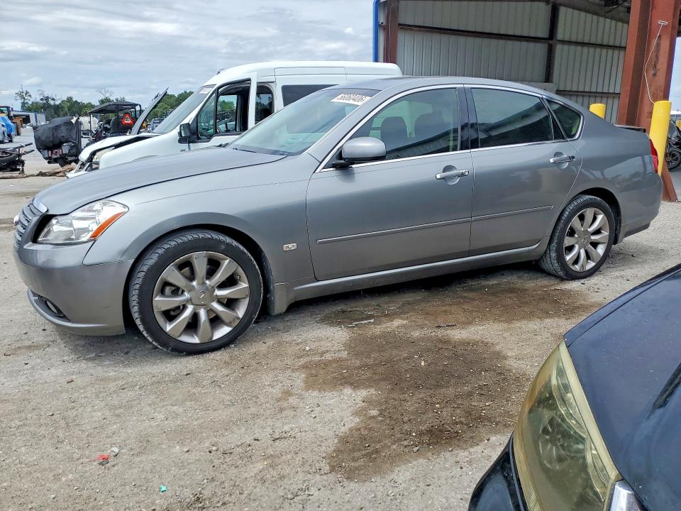 2006 Infiniti M VIN JNKAY01E16M117660 COPART salvage auction — REAR END, Ga - Cert Of Title-Salvage, sold $500 on 2026-07-06 (photo 1)
