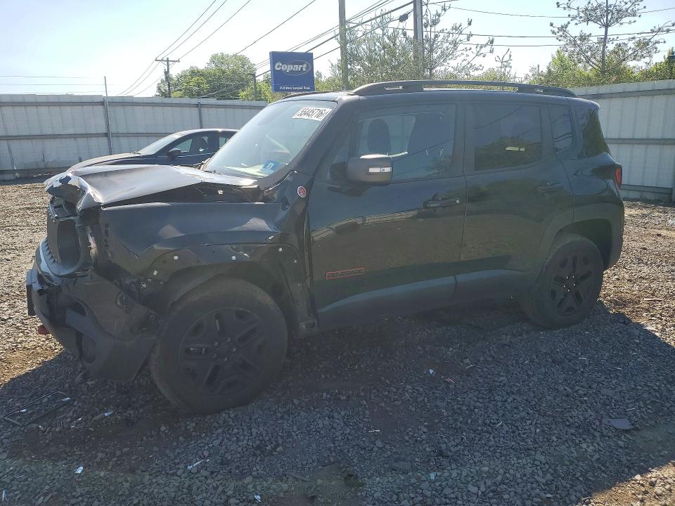2018 Jeep Renegade VIN ZACCJBCB0JPJ08484 COPART salvage auction — FRONT END, Nj - Cert Of Title-Salvage, sold $425 on 2026-07-28 (photo 1)