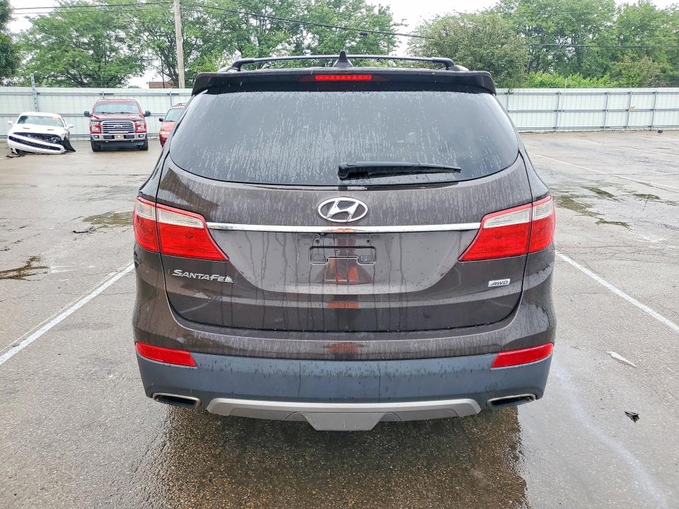 2016 Hyundai Santa fe VIN KM8SMDHF4GU139110 COPART salvage auction — FRONT END, Oh - Cert Of Title-Salvage, sold $1,250 on 2026-07-06 (photo 6)