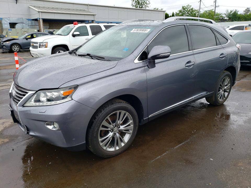 2013 Lexus Rx VIN JTJBC1BA8D2057050 COPART salvage auction — FRONT END, Ct - Cert Of Title-Salvage, sold $3,600 on 2026-07-17 (photo 1)