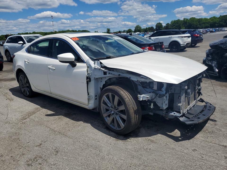 2018 Mazda 6 VIN JM1GL1VM7J1313243 COPART salvage auction — FRONT END, NJ - CERT OF TITLE-SALVAGE (P), sold $1,250 on 2026-07-30 (photo 4)