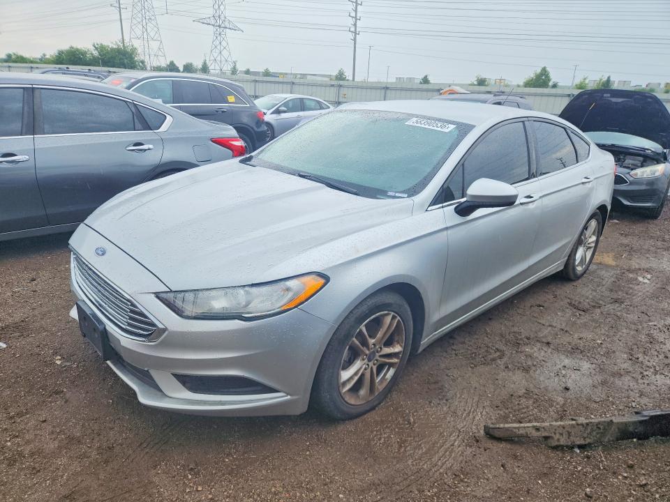 2018 Ford Fusion VIN 3FA6P0HD2JR262722 COPART salvage auction — SIDE, Il - Certificate Of Title, sold $1,250 on 2026-07-02 (photo 1)