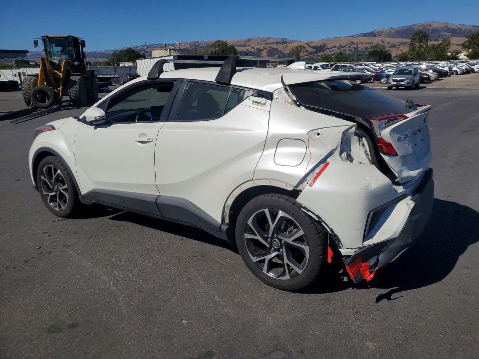 2020 Toyota C-hr VIN JTNKHMBXXL1069145 COPART salvage auction — REAR END, Ca - Salvage Certificate, sold $4,550 on 2026-07-28 (photo 2)