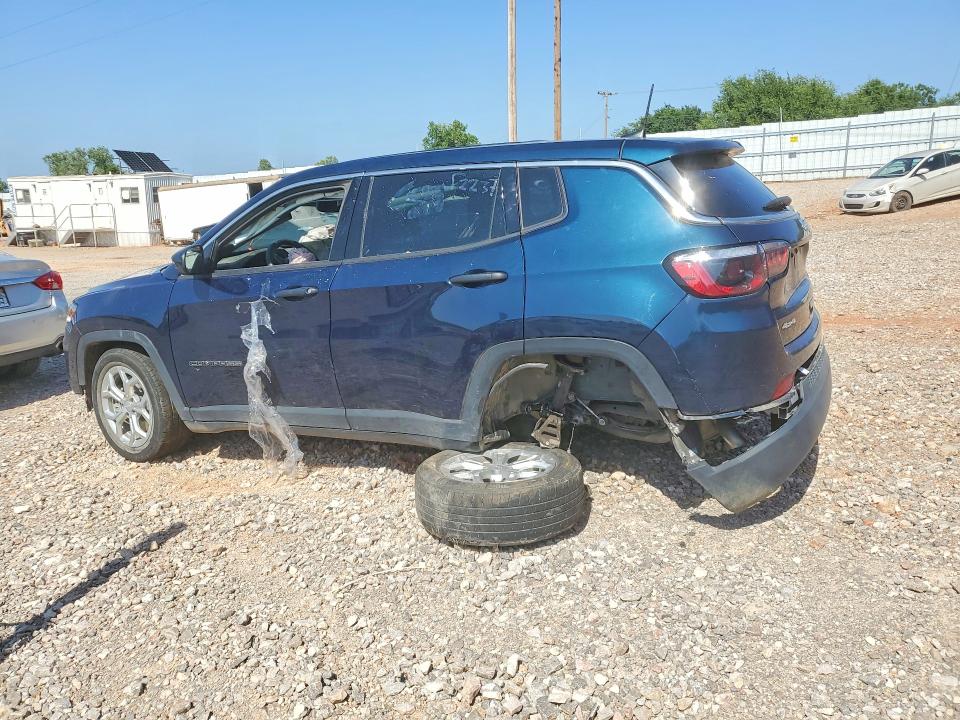 2024 Jeep Compass VIN 3C4NJDAN1RT170310 COPART salvage auction — FRONT END, Ok - Cert Of Title-Repossession, sold $4,500 on 2026-07-02 (photo 2)