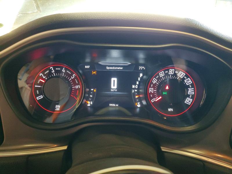 2022 Dodge Challenger VIN 2C3CDZGG3NH234410 COPART salvage auction — REAR END, Tx - Salvage Vehicle Title, sold $7,000 on 2026-08-21 (photo 9)