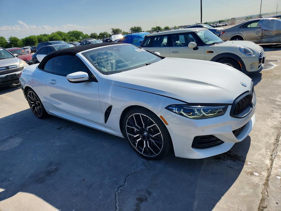 2024 BMW 8er VIN WBADZ2C08RCR21289 COPART salvage auction — REAR END, Tx - Salvage Vehicle Title, sold $28,750 on 2026-07-16 (photo 4)