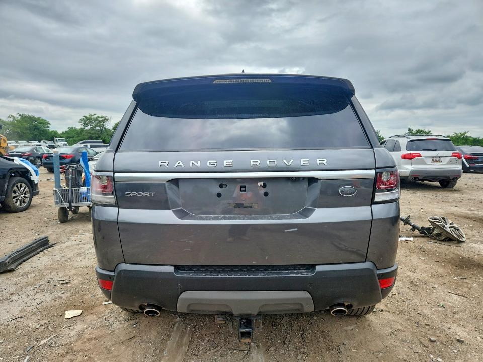 2017 Land rover RANGE ROVER VIN SALWG2FK0HA667420 COPART salvage auction — FRONT END, Md - Cert Of Salvage-Parts Only, sold $475 on 2026-07-28 (photo 6)
