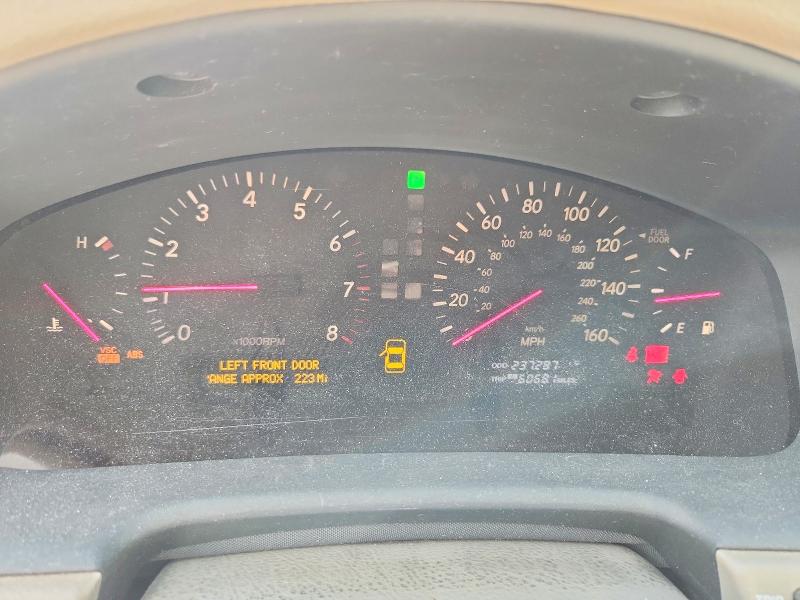 2001 Lexus Ls VIN JTHBN30F710047008 COPART salvage auction — HAIL, IL - SALVAGE CERTIFICATE, sold $400 on 2026-07-30 (photo 9)