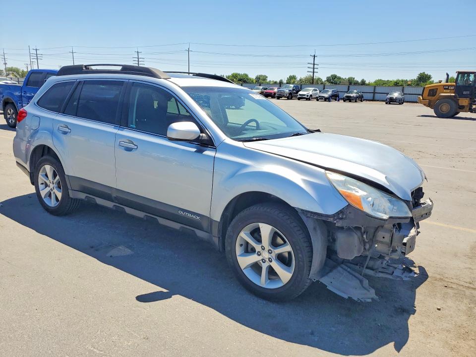 2013 Subaru VIN 4S4BRBPC7D3237837 COPART salvage auction — FRONT END, ID - SALVAGE CERTIFICATE OF TITLE, sold $175 on 2026-07-02 (photo 4)