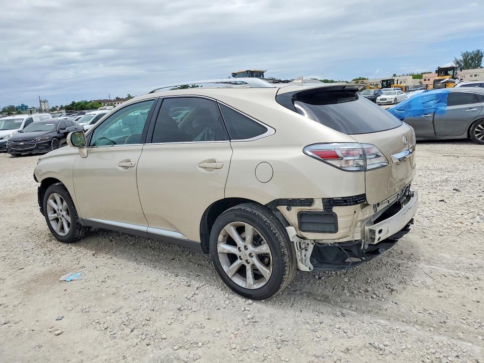 2012 Lexus VIN 2T2ZK1BA3CC074628 COPART salvage auction — WATER/FLOOD, Fl - Cert Of Title-Slvg Rebld Flood, sold $3,900 on 2026-07-04 (photo 2)