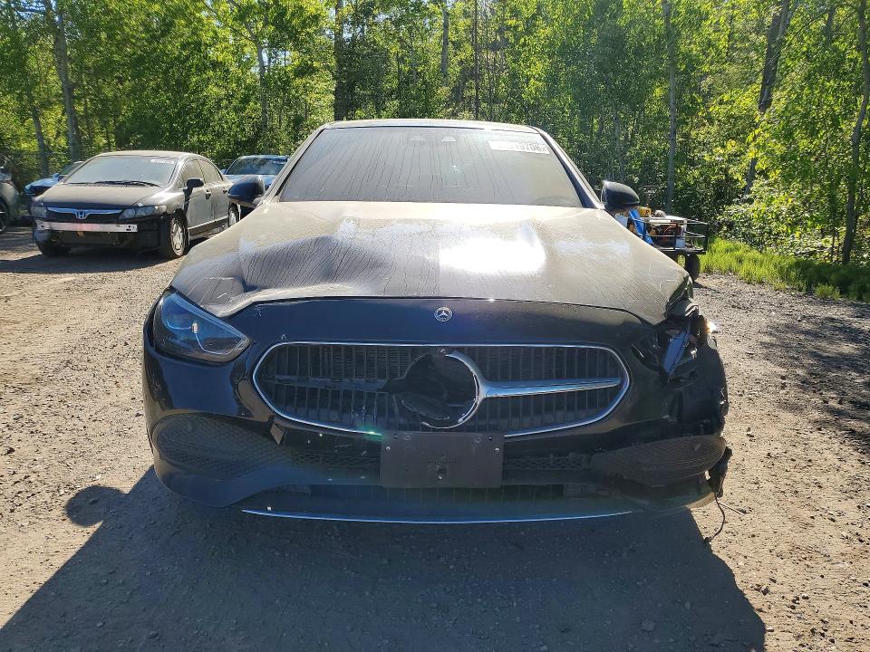 2023 Mercedes-benz C class VIN W1KAF4HB4PR127183 COPART salvage auction — FRONT END, On - Permit Salvage, sold $24,250 on 2026-07-07 (photo 5)