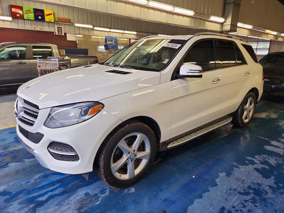 2017 Mercedes-benz Gle VIN 4JGDA5HB6HA901375 COPART salvage auction — MECHANICAL, In - Certificate Of Title (P), sold $9,300 on 2026-07-28 (photo 1)