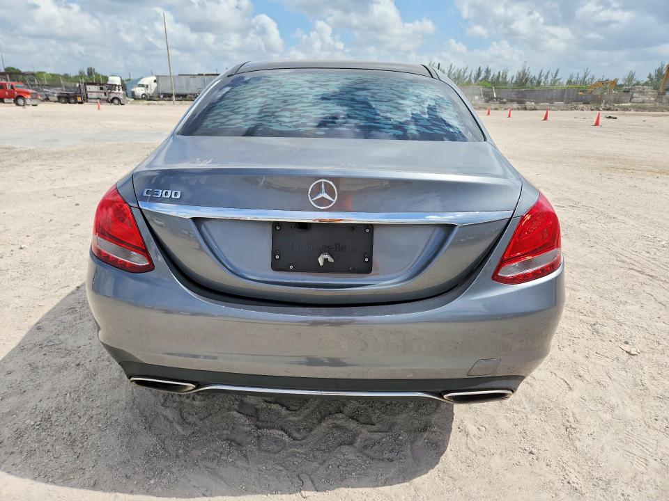2018 Mercedes-benz C class VIN WDDWF4JB5JR415009 COPART salvage auction — FRONT END, FL - CERTIFICATE OF TITLE, sold $4,950 on 2026-07-14 (photo 6)