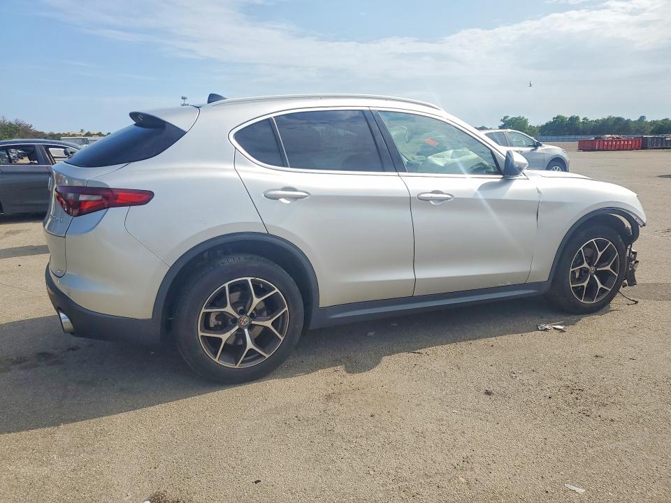 2019 Alfa romeo Stelvio VIN ZASPAKBN1K7C67844 COPART salvage auction — FRONT END, Ny - Mv-907A Salvage Certificate, sold $1,400 on 2026-08-14 (photo 3)