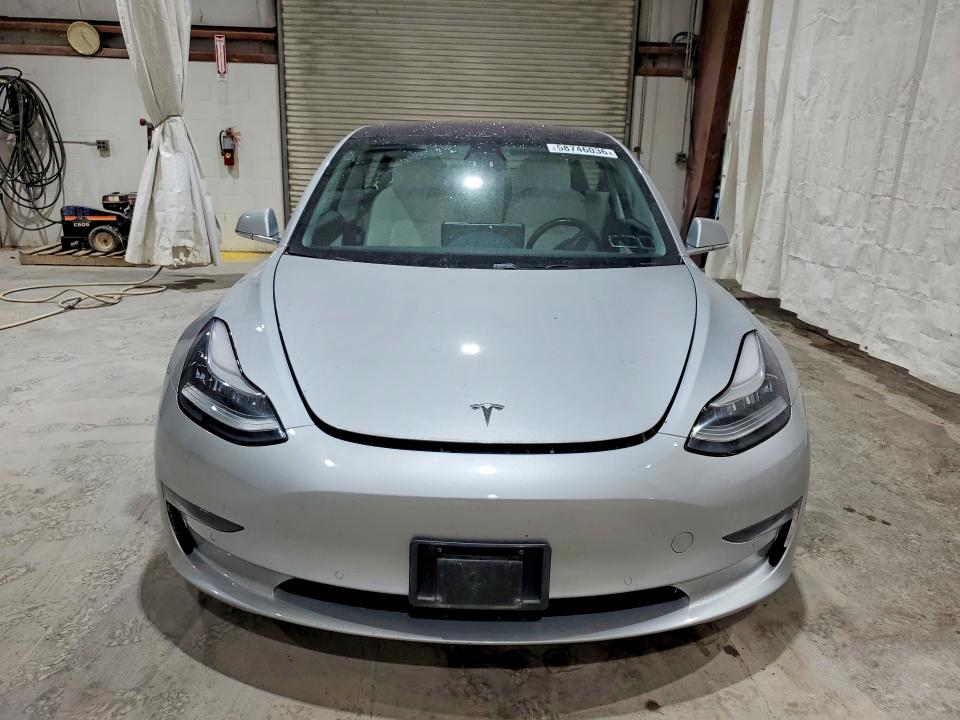 2018 Tesla Model 3 VIN 5YJ3E1EB1JF097257 COPART salvage auction — REAR END, Ny - Mv-907A Salvage Certificate, sold $3,800 on 2026-07-13 (photo 5)
