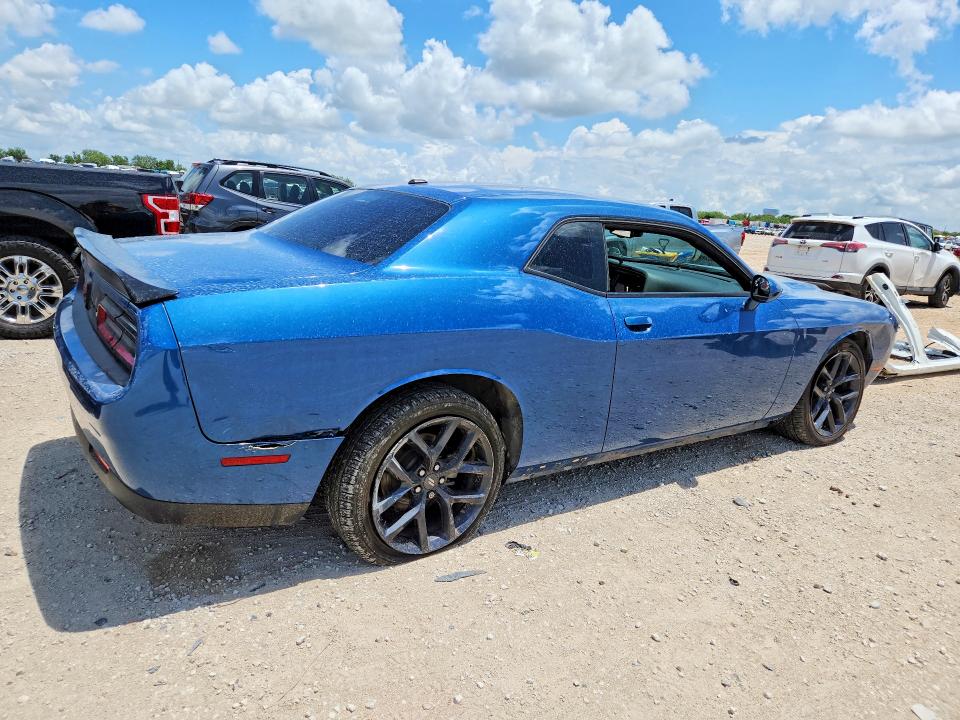 2022 Dodge Challenger VIN 2C3CDZAGXNH214955 COPART salvage auction — REAR END, Tx - Salvage Vehicle Title, sold $7,200 on 2026-08-20 (photo 3)