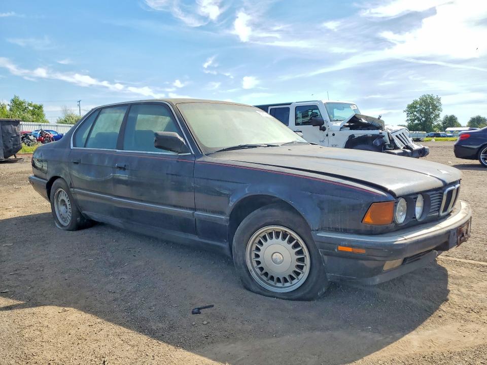 1990 BMW 7 series VIN WBAGB431XLDB62798 COPART salvage auction — MECHANICAL, Oh - Certificate Of Title, sold $525 on 2026-07-23 (photo 4)