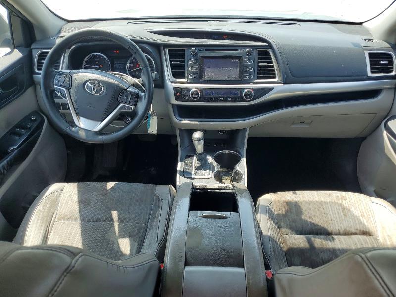 2015 Toyota Highlander VIN 5TDBKRFH9FS157195 COPART salvage auction — FRONT END, Mt - Certificate Of Title (P), sold $5,900 on 2026-08-01 (photo 8)