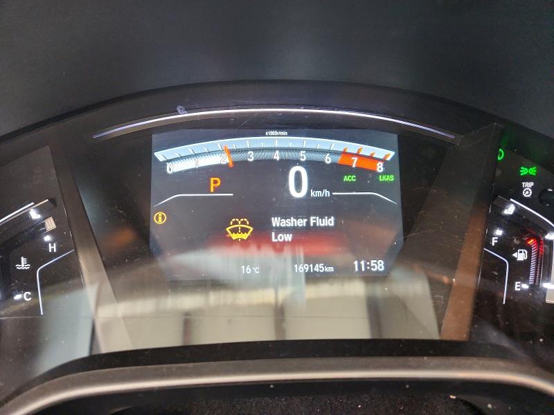 2018 Honda Cr-v VIN 2HKRW2H54JH104271 COPART salvage auction — FRONT END, AB - BOS - SALVAGE, sold $8,000 on 2026-07-02 (photo 9)