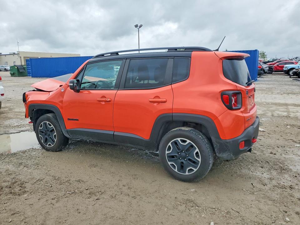 2016 Jeep VIN ZACCJBCT8GPD48385 COPART salvage auction — FRONT END, In - Cert Of Title-Salvage Title, sold $700 on 2026-08-14 (photo 2)