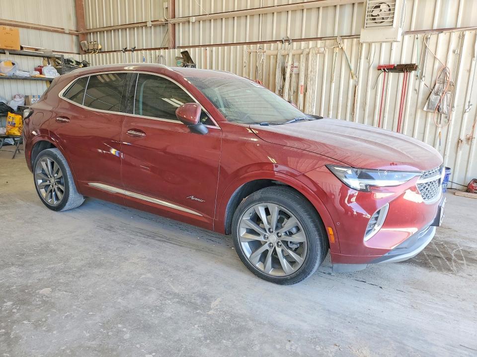 2021 Buick Envision VIN LRBFZSR4XMD053349 COPART salvage auction — WATER/FLOOD, Tx - Salvage Title-Flood Damage, sold $9,100 on 2026-07-31 (photo 4)