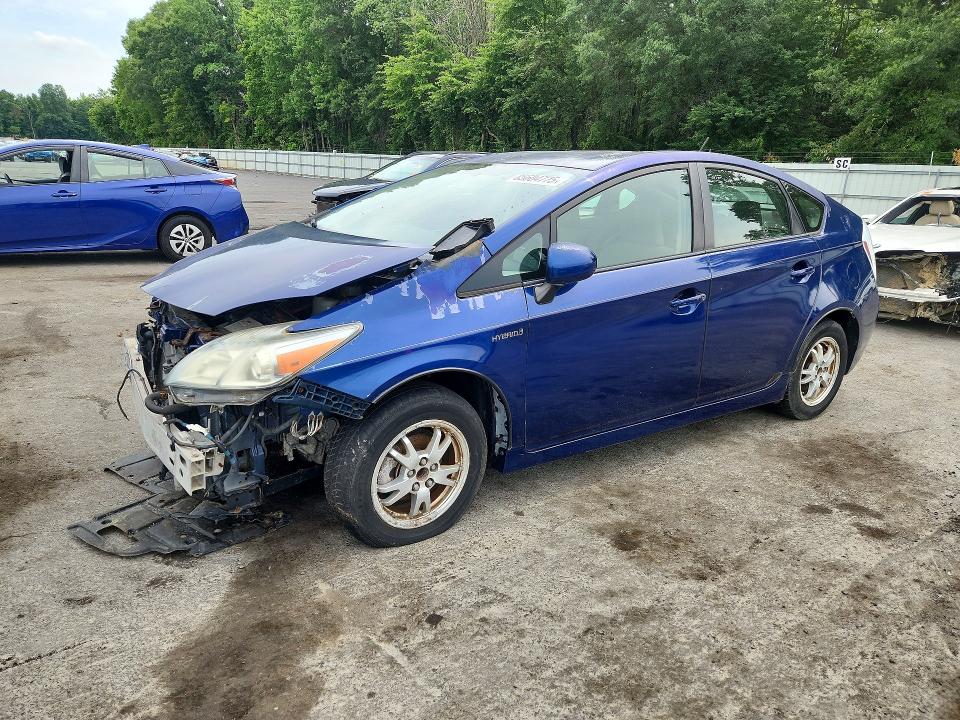 2010 Toyota Prius VIN JTDKN3DU5A0022733 COPART salvage auction — FRONT END, Nj - Cert Of Title-Salvage (P), sold $500 on 2026-07-21 (photo 1)