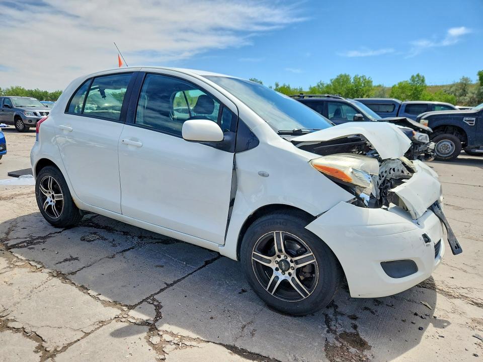 2010 Toyota Yaris VIN JTDKT4K31A5306255 COPART salvage auction — FRONT END, CO - PUBLIC - SALVAGE TITLE, sold $1,200 on 2026-07-27 (photo 4)