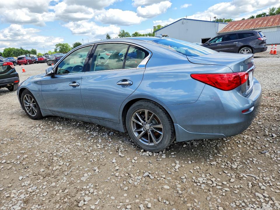 2017 Infiniti Q50 VIN JN1EV7AP9HM742643 COPART salvage auction — MINOR DENT/SCRATCHES, Oh - Cert Of Title-Rebuilt Salvage, sold $1,450 on 2026-07-14 (photo 2)