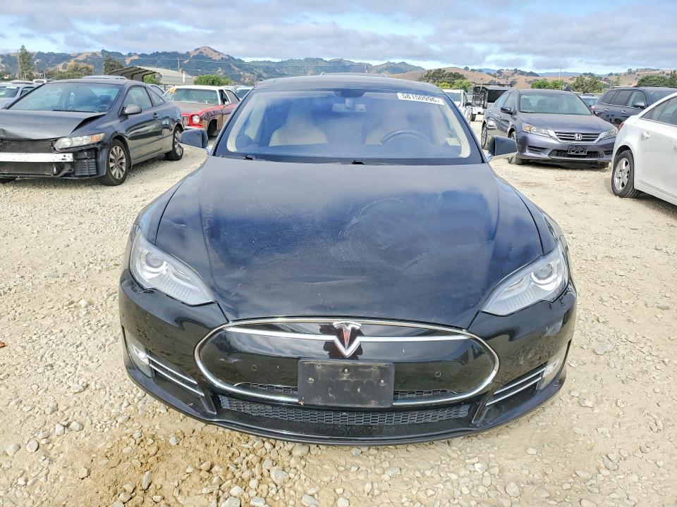 2014 Tesla VIN 5YJSA1H19EFP35397 COPART salvage auction — SIDE, Ca - Salvage Certificate, sold $2,000 on 2026-07-09 (photo 5)