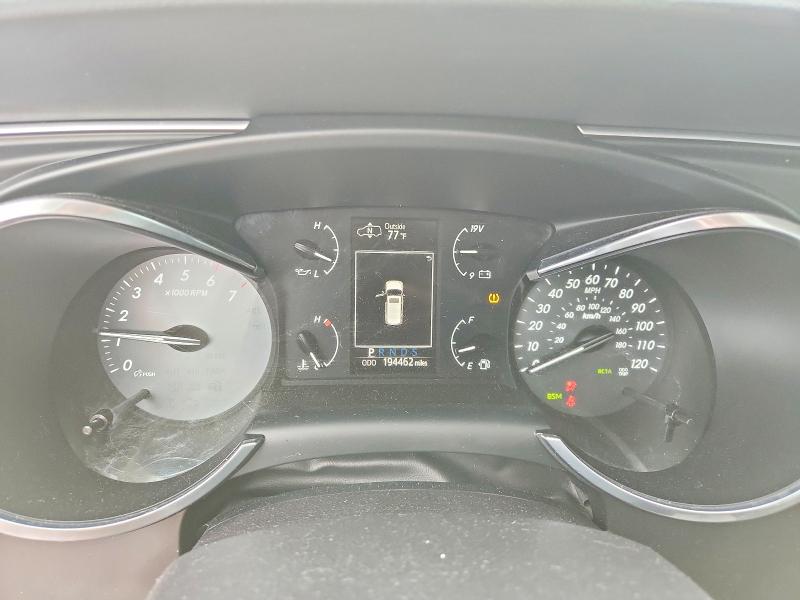 2018 Toyota VIN 5TDDY5G17JS161692 COPART salvage auction — SIDE, MS - CERT OF TITLE-SALVAGED (P), sold $10,300 on 2026-07-15 (photo 9)