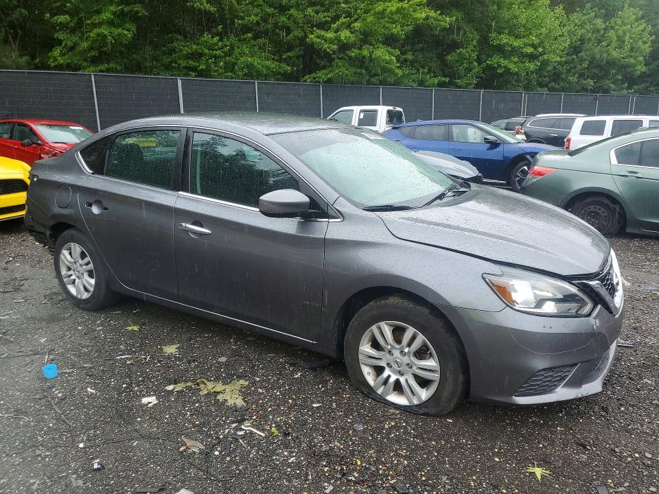 2019 Nissan Sentra VIN 3N1AB7AP3KY412928 COPART salvage auction — REAR END, MD - CERT OF SALVAGE > 75% DAMAGE, sold $950 on 2026-07-09 (photo 4)