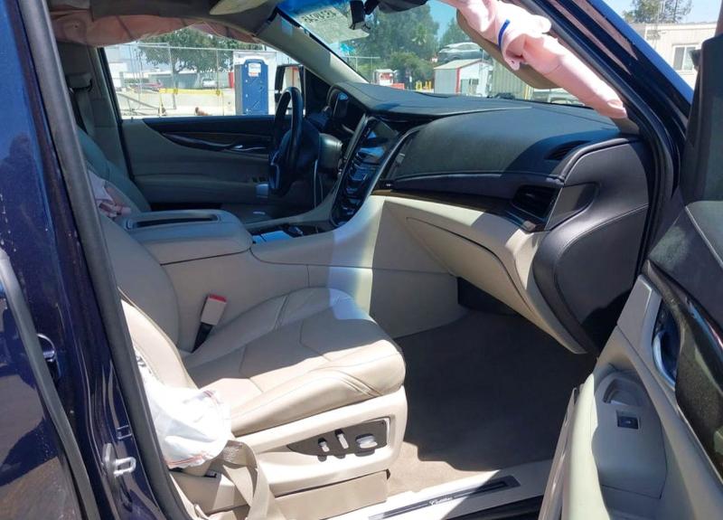 2019 Cadillac Escalade VIN 1GYS4CKJ2KR103353 COPART salvage auction — SIDE, Ca - Salvage Certificate (P), sold $15,500 on 2026-07-22 (photo 5)