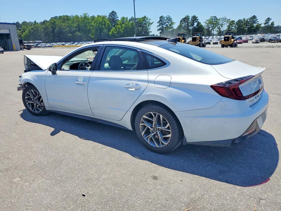 2021 Hyundai Sonata VIN 5NPEF4JA8MH078344 COPART salvage auction — FRONT END, Nc - Salvage Certificate Of Title, sold $1,750 on 2026-07-16 (photo 2)