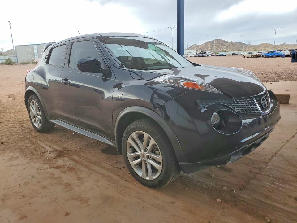 2013 Nissan Juke VIN JN8AF5MV3DT214009 COPART salvage auction — REAR END, Az - Cert Of Title - Salvage, sold $825 on 2026-07-09 (photo 4)