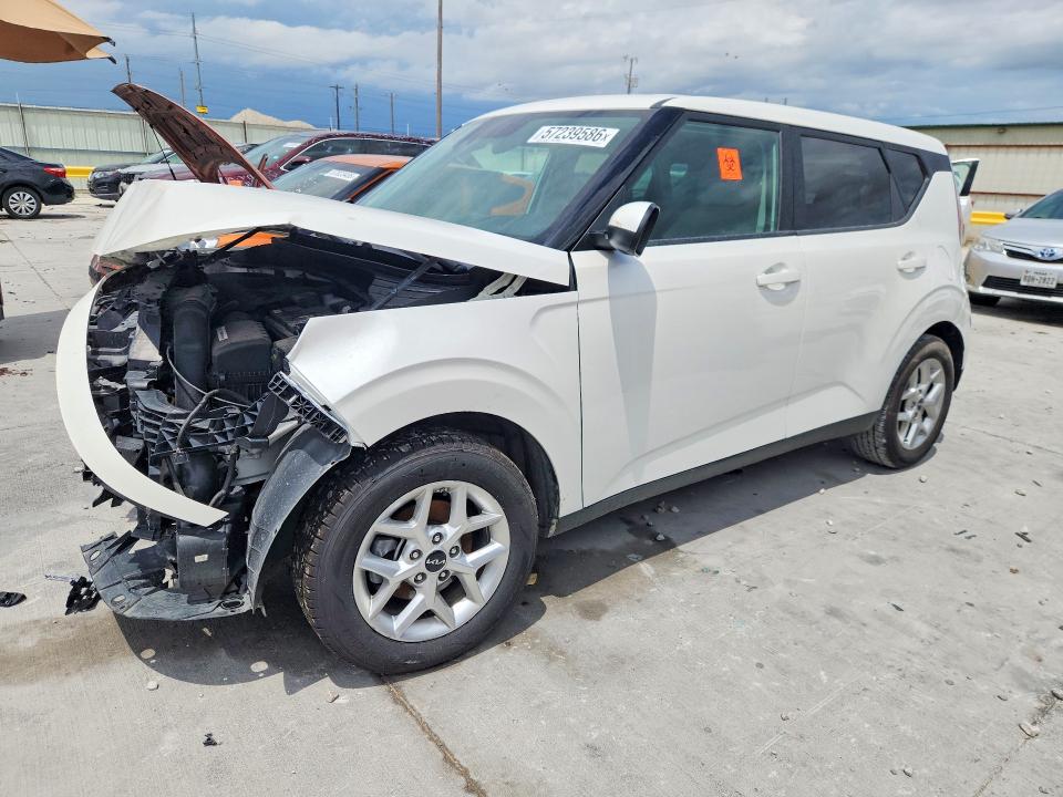 2023 Kia Soul VIN KNDJ23AU6P7862352 COPART salvage auction — FRONT END, Tx - Salvage Vehicle Title, sold $1,500 on 2026-07-31 (photo 1)