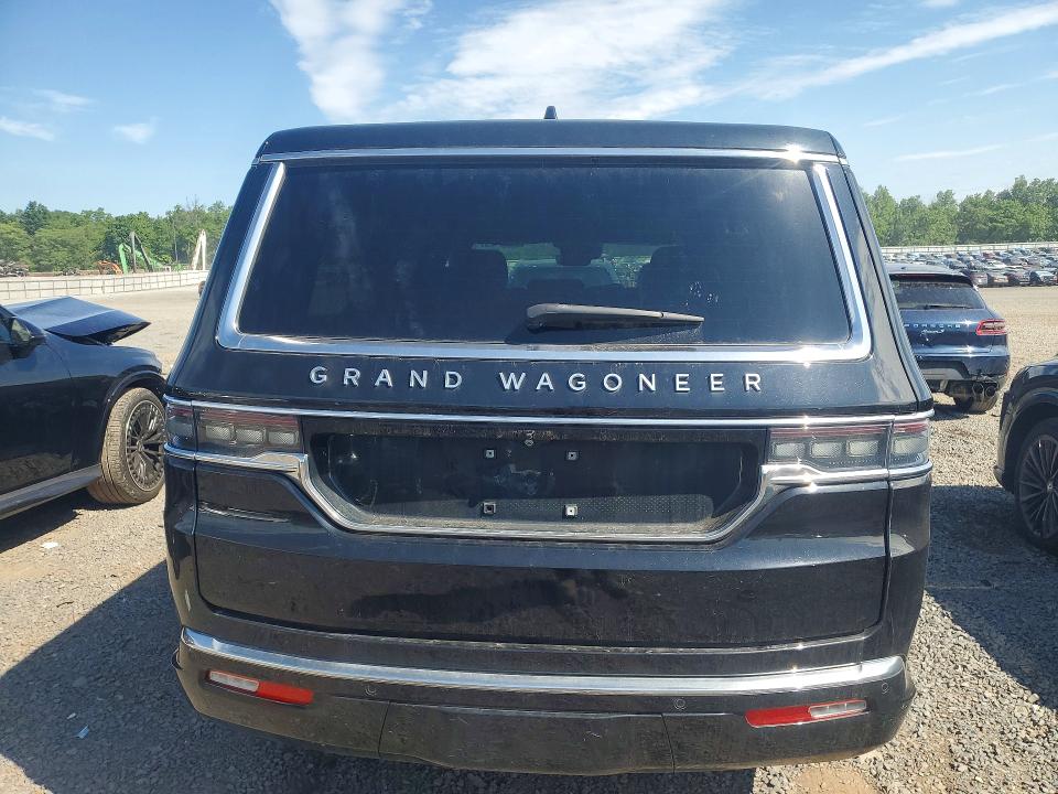 2024 Jeep Grand wagoneer VIN 1C4SJSEP6RS112360 COPART salvage auction — FRONT END, Tx - Certificate Of Title (P), sold $37,500 on 2026-07-24 (photo 6)