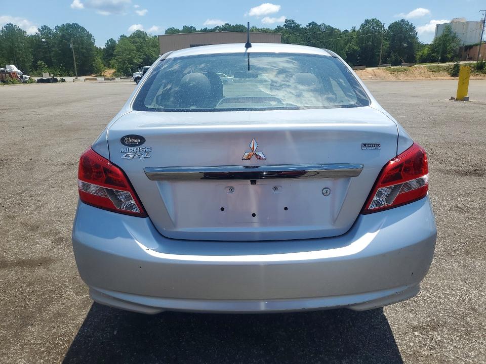 2020 Mitsubishi Mirage VIN ML32F4FJ1LHF01179 COPART salvage auction — FRONT END, NC - CERTIFICATE OF TITLE, sold $1,550 on 2026-07-24 (photo 6)