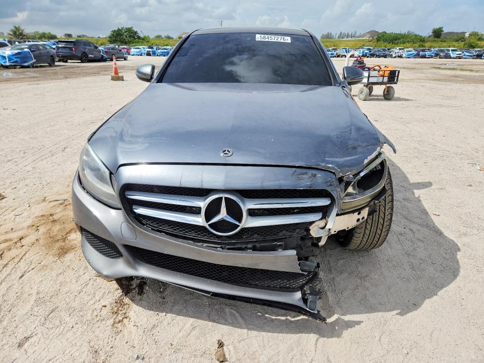 2018 Mercedes-benz C class VIN WDDWF4JB5JR415009 COPART salvage auction — FRONT END, FL - CERTIFICATE OF TITLE, sold $4,950 on 2026-07-14 (photo 5)