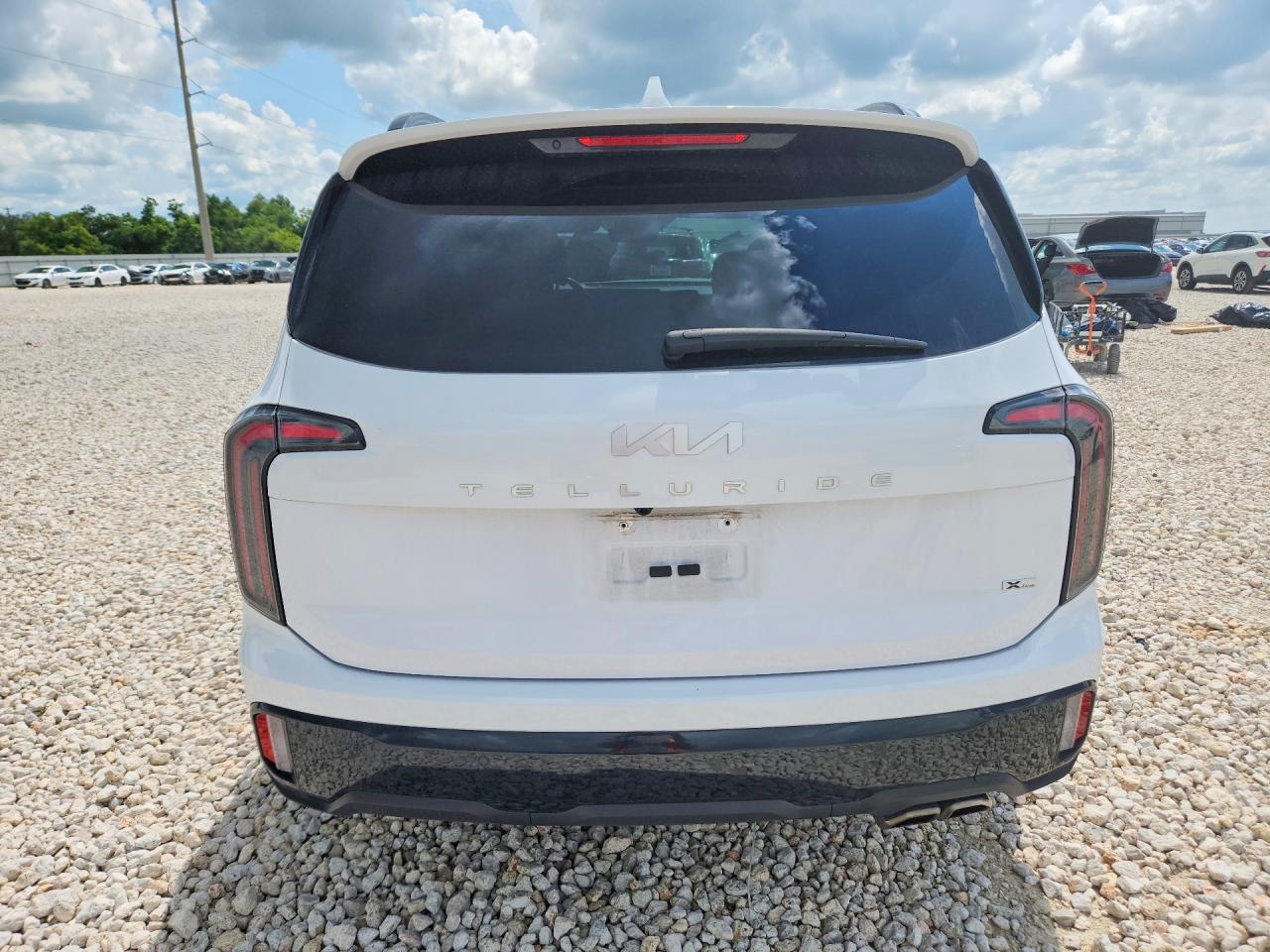 2024 Kia Telluride VIN 5XYP5DGC4RG543818 COPART salvage auction — Front End, TX - SALVAGE VEHICLE TITLE, sold $13,900 on 2026-07-09 (photo 6)