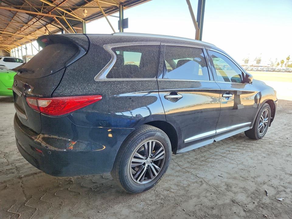 2013 Infiniti Jx35 VIN 5N1AL0MMXDC302405 COPART salvage auction — FRONT END, Az - Cert Of Title-Restored Salvage, sold $600 on 2026-07-09 (photo 3)